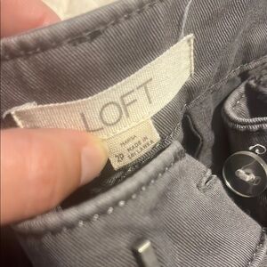 LOFT Gray Pants